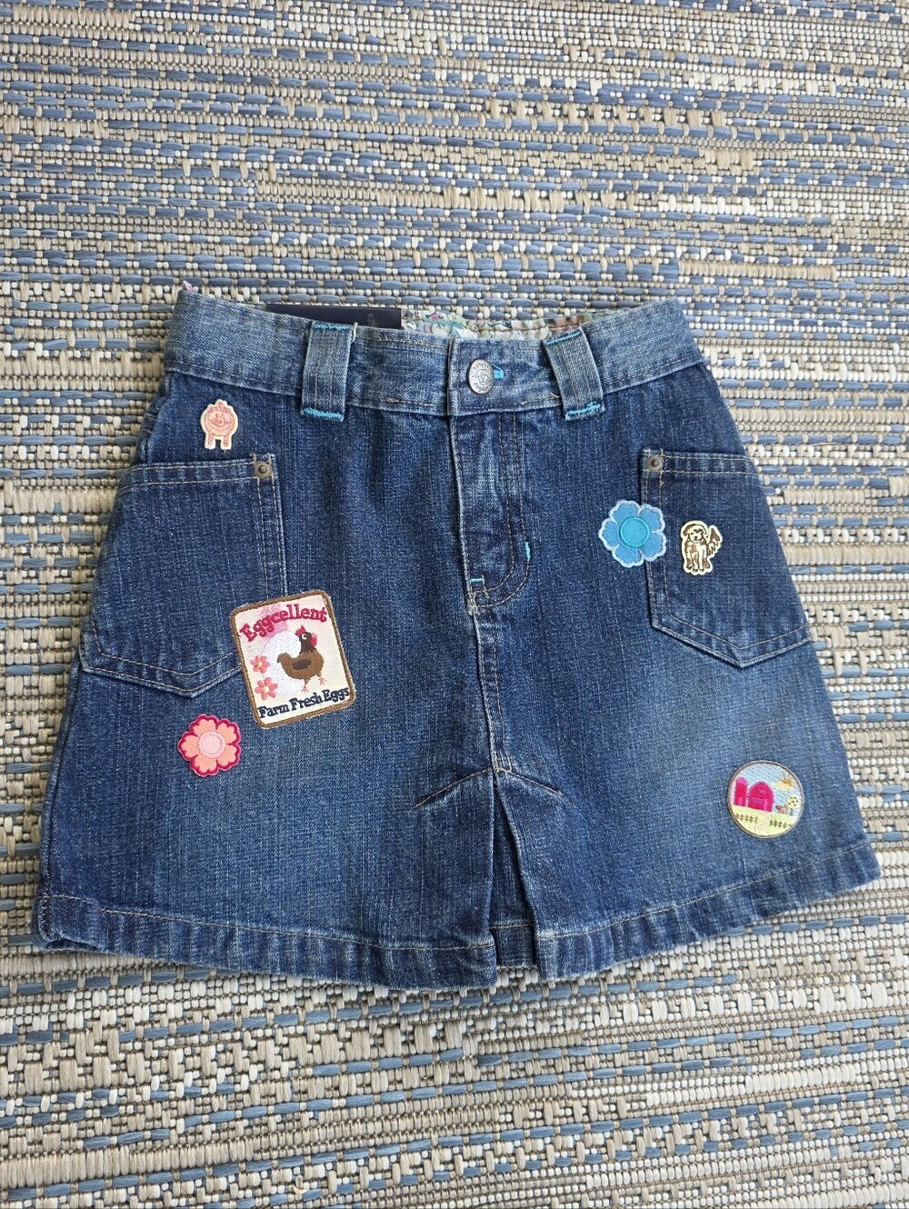 Baby GAP Farm-Themed Denim Jean Skirt | Girl's  Size 2T | Vintage 2005 | NWT